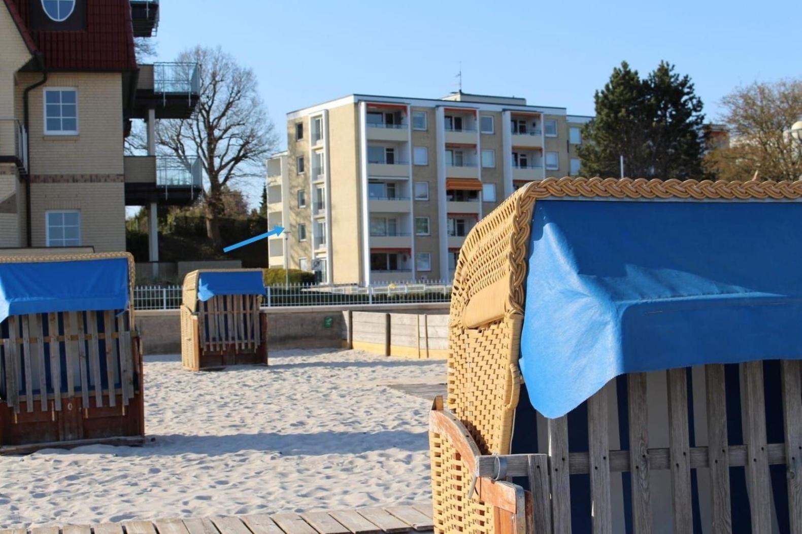 Strandschloss Strandkoje-Ostseeblick Grömitz Exterior foto